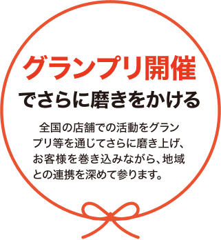 グランプリ開催でさらに磨きをかける