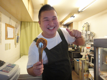 食べ歩き：浅草メンチ