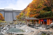 湯原温泉砂湯